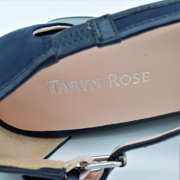 Taryn Rose Wedge Sandal Navy - Picture 7 of 12